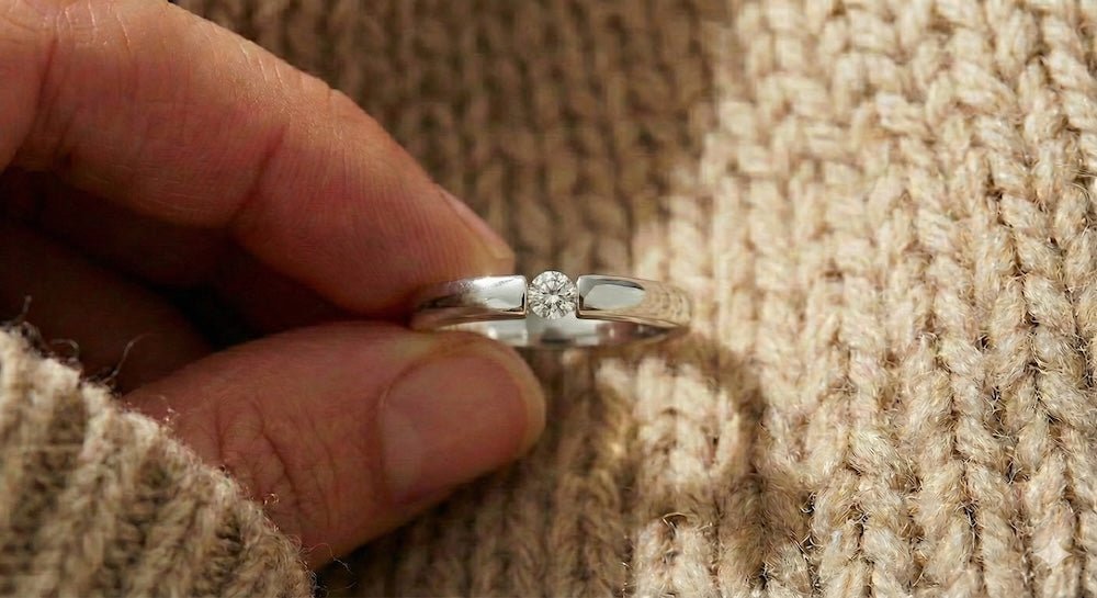 Spannringe mit Diamant online kaufen - BREEDIA