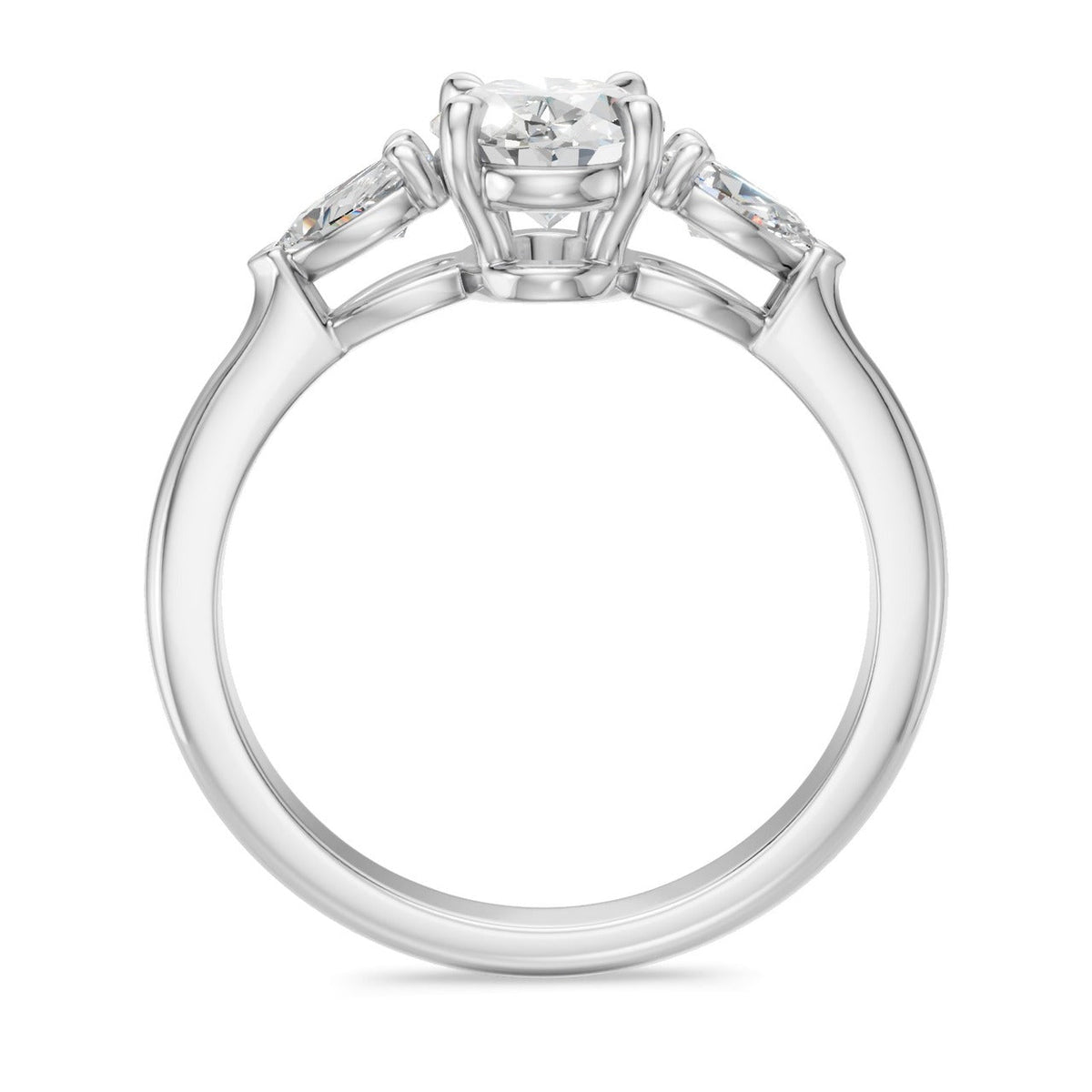 3Diamonds Oval 1,30 ct. - BREEDIA