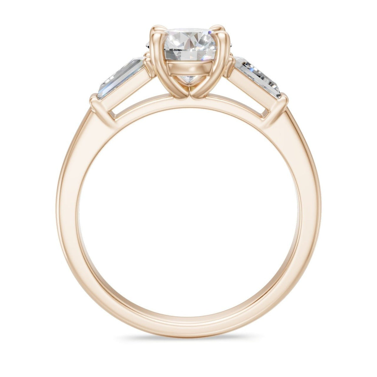3Diamonds tappered brillant 1,40 ct. - BREEDIA