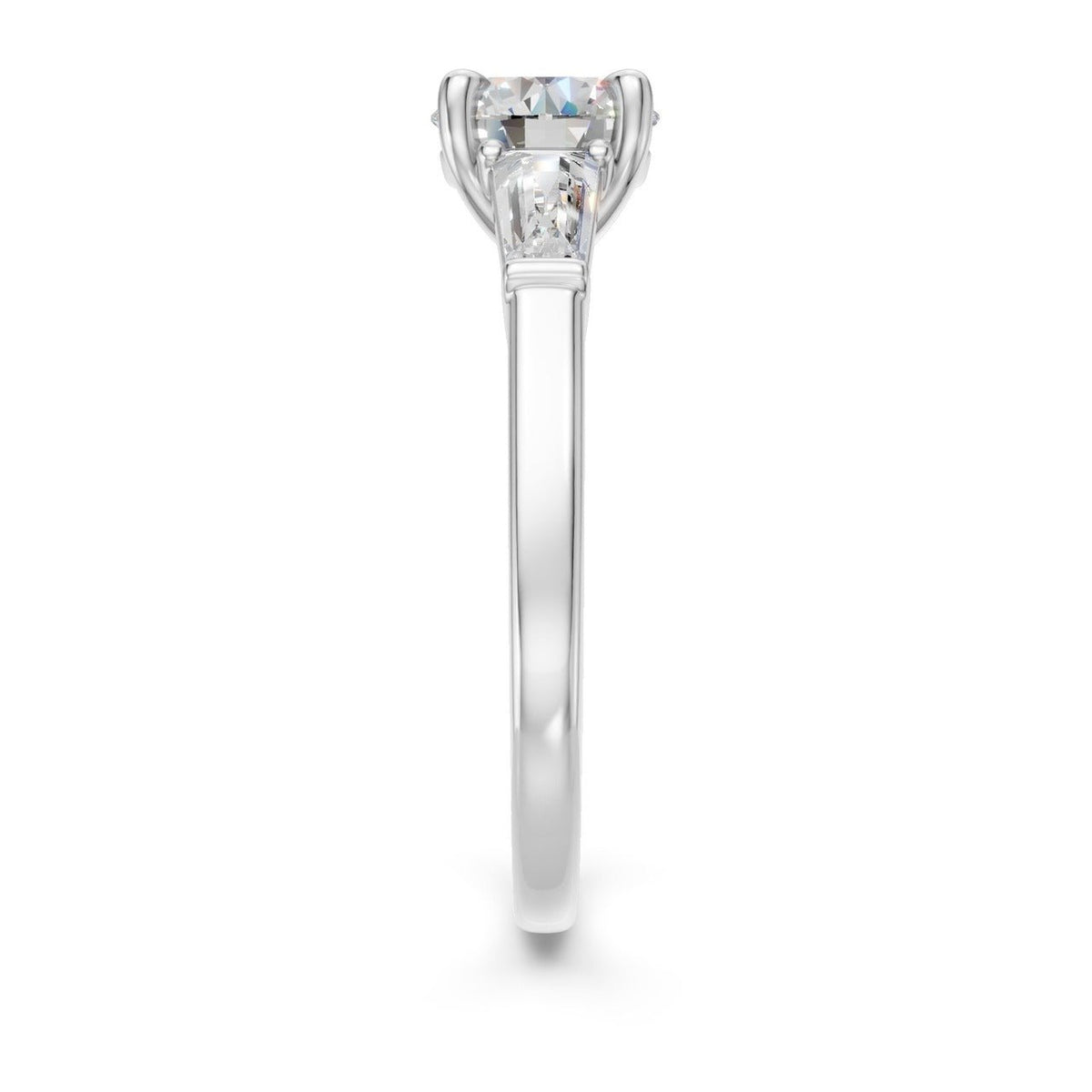 3Diamonds tappered brillant 1,40 ct. - BREEDIA