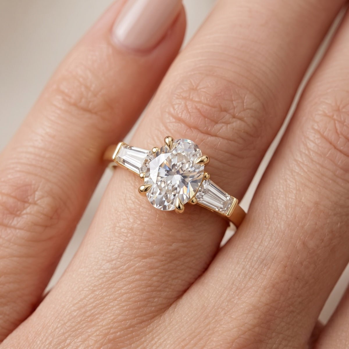 3Diamonds tappered oval
