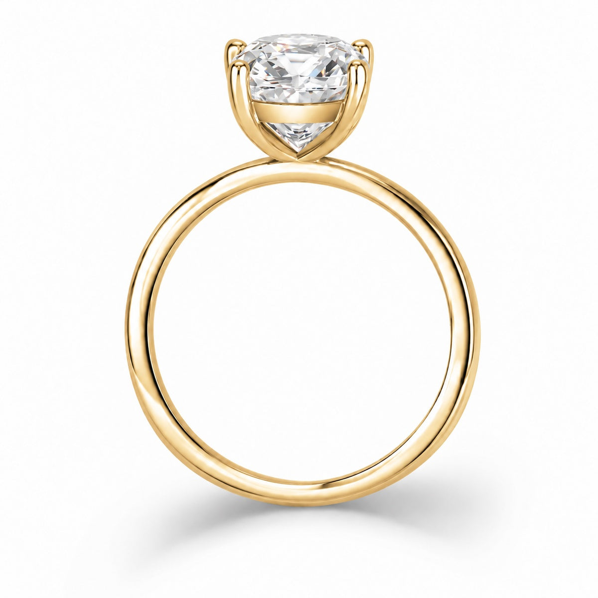 Klassik Brilliant 3,00 ct. mit Labordiamant