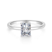 Klassik Radiant 1,00 ct. mit Labordiamant
