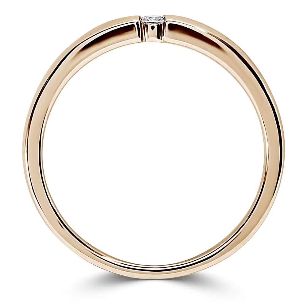 Spannring 0,04 ct.