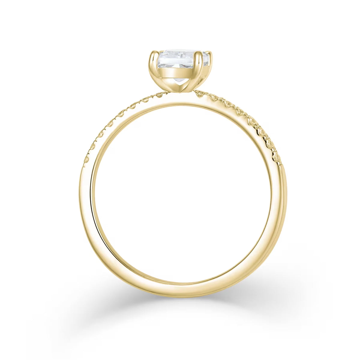 Emerald Pavé 1,16 ct. mit Labordiamant