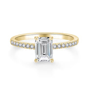 Emerald Pavé 1,16 ct. mit Labordiamant
