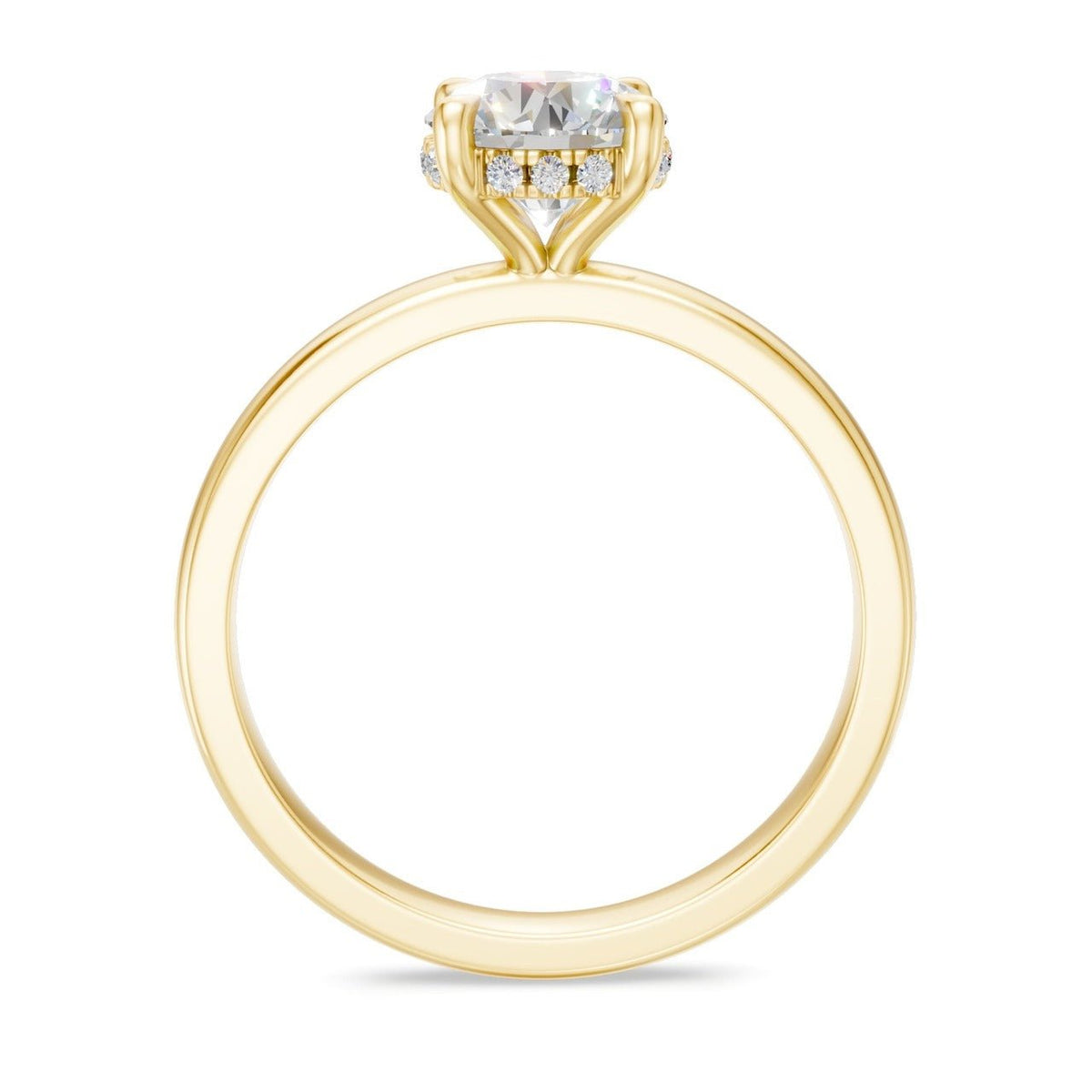 Hidden Halo Brilliant 1,06 ct. - BREEDIA
