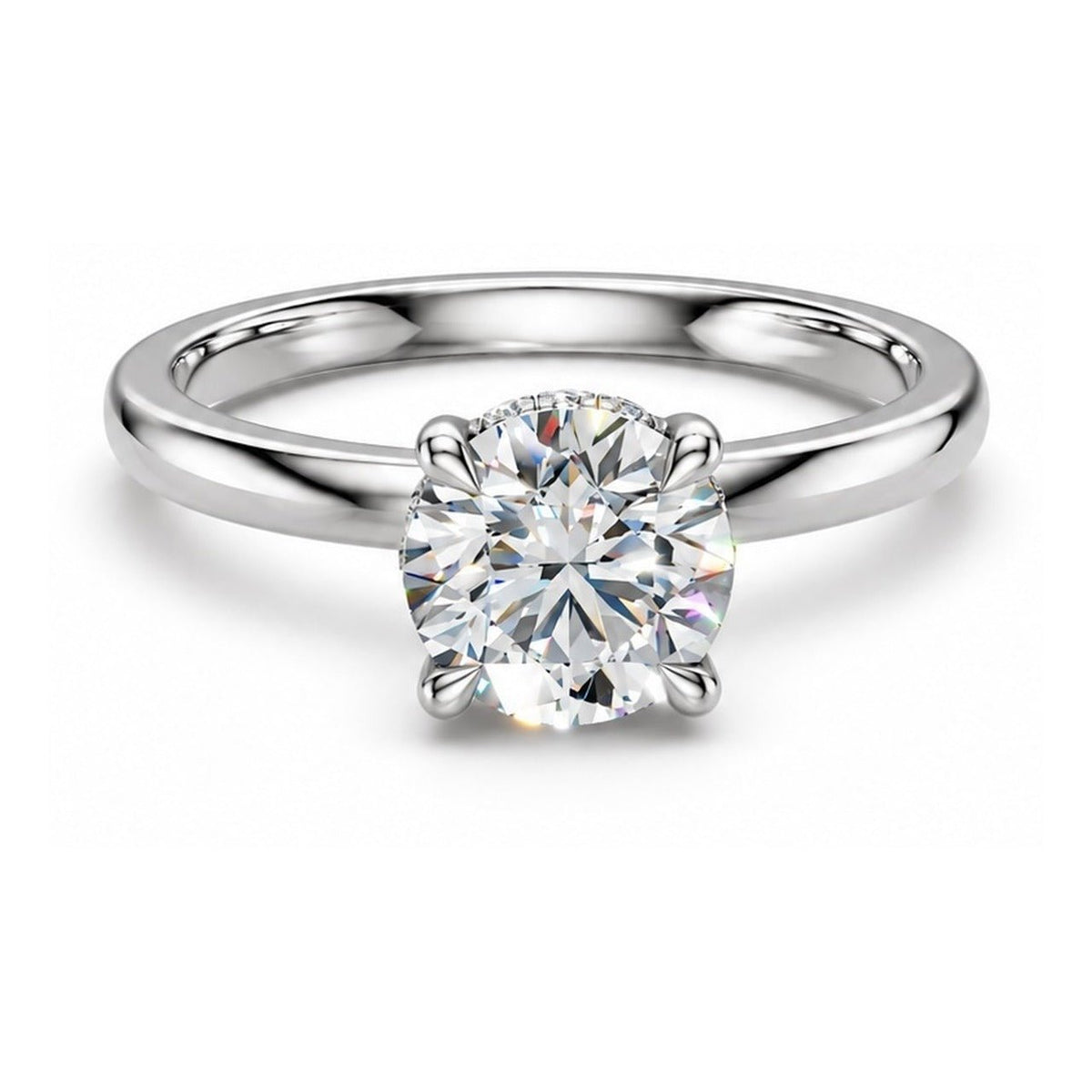 Hidden Halo Brilliant 1,06 ct. - BREEDIA