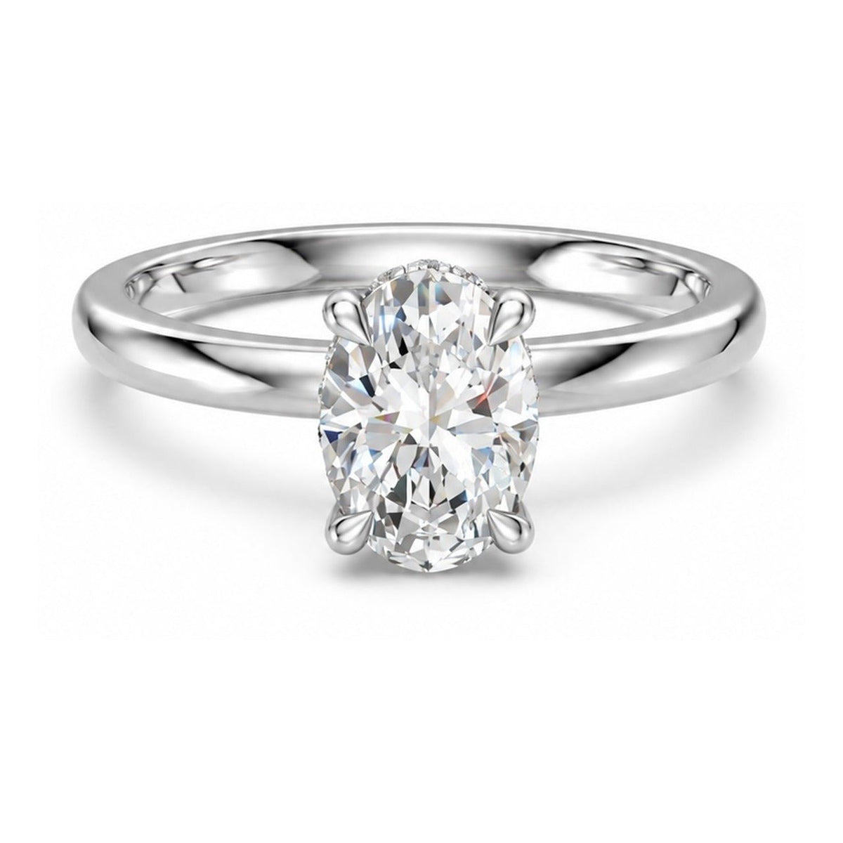Hidden Halo Oval