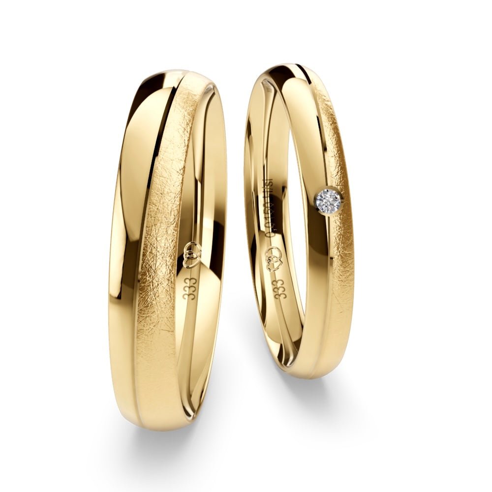 Hochzeitsringe Modern No. 1 - BREEDIA