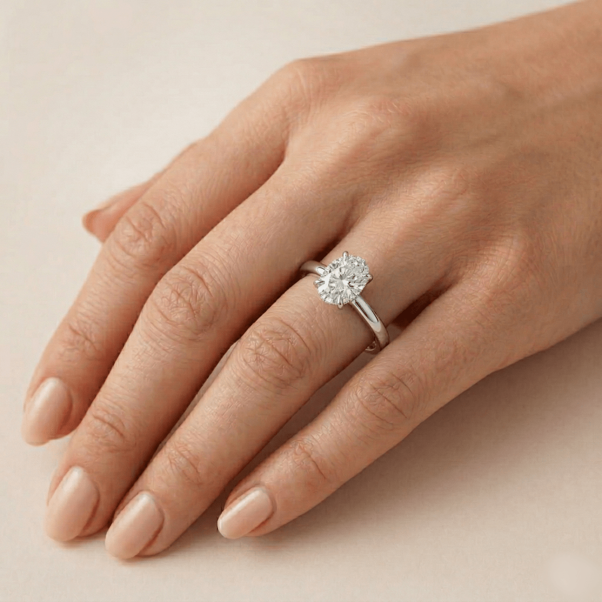 Klassik Oval 1,00 ct. - BREEDIA