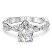 Le Sole Pear 1,18 ct. PT - BREEDIA