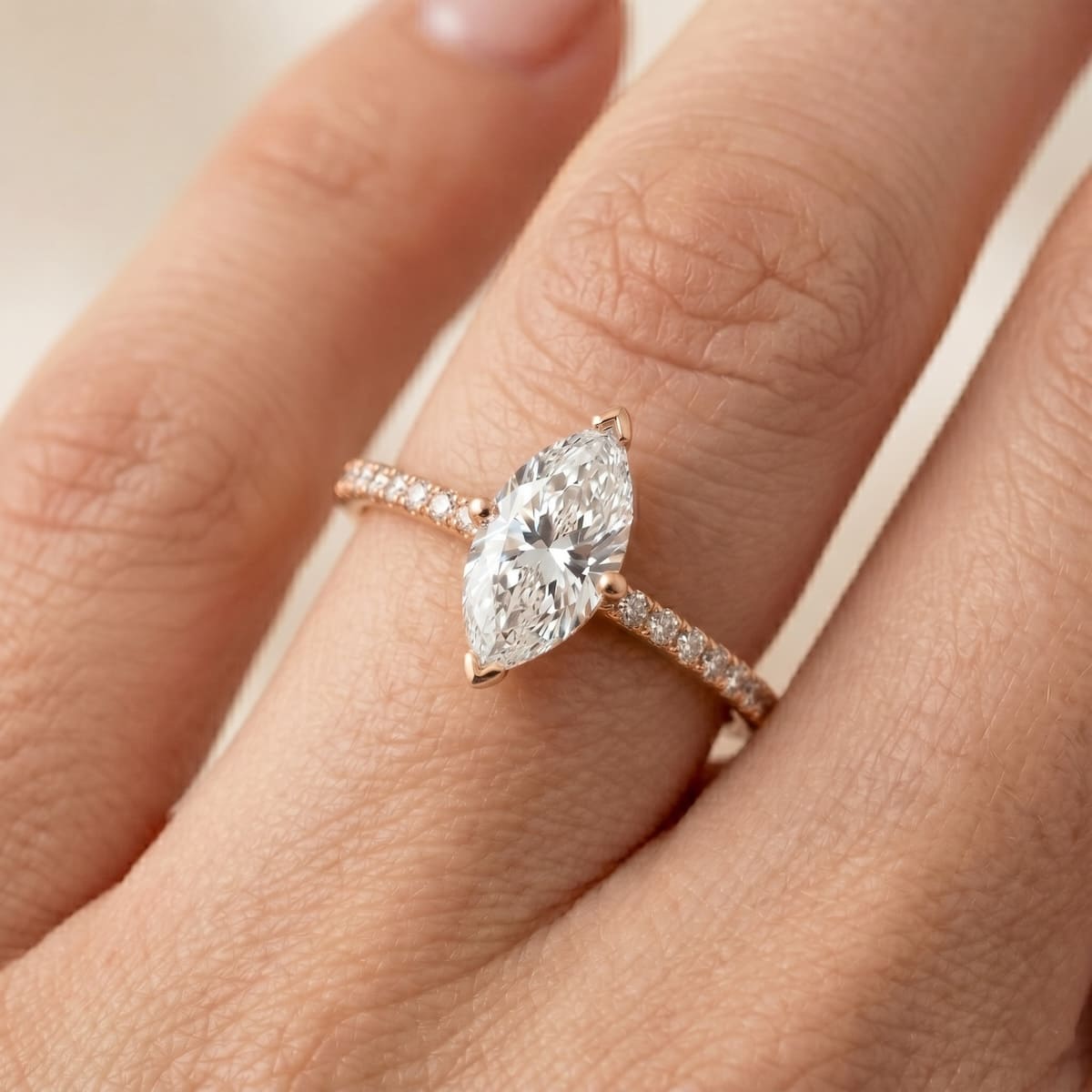 Marquise Pave 1,16 ct. - BREEDIA