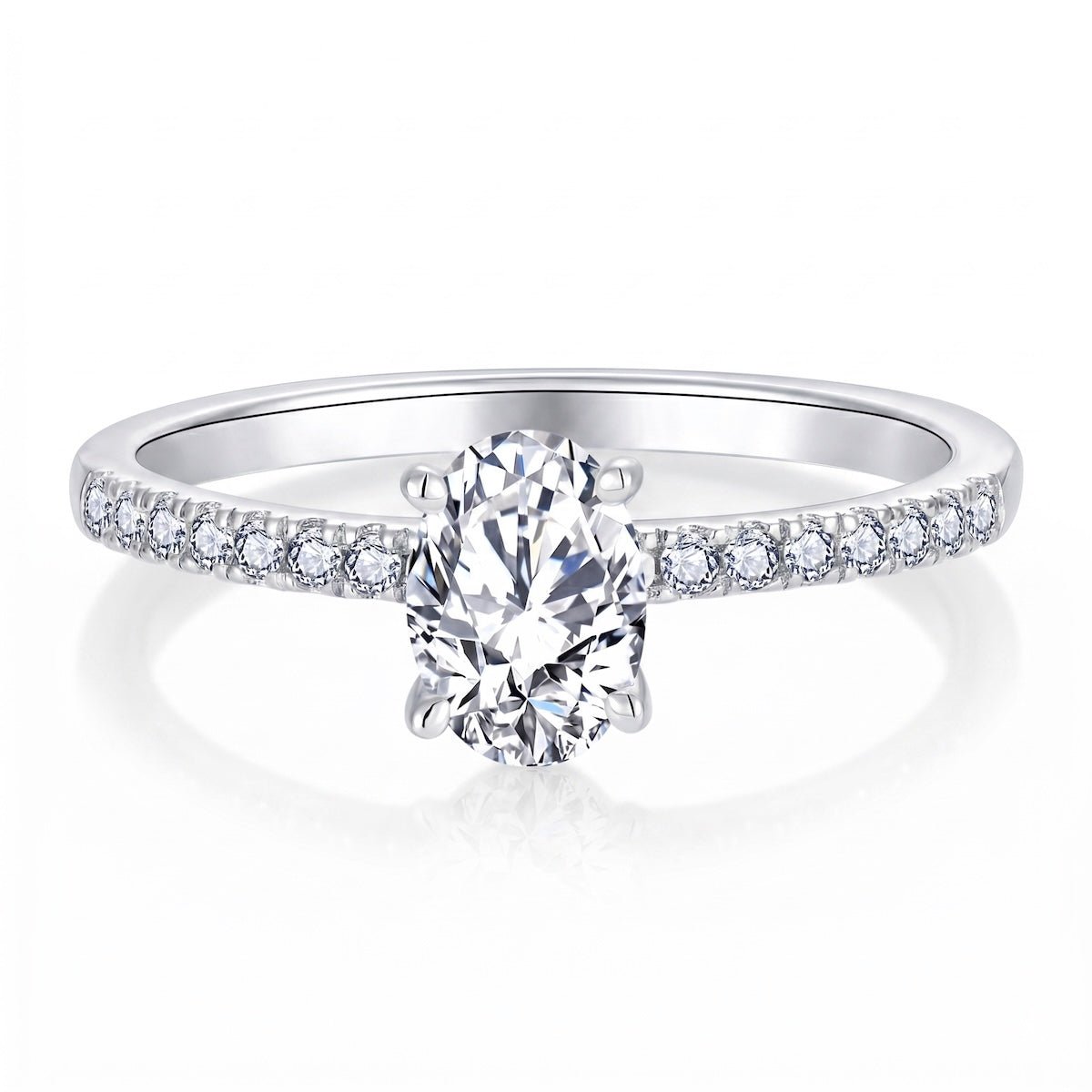Oval Pavé 1,74 ct. - BREEDIA