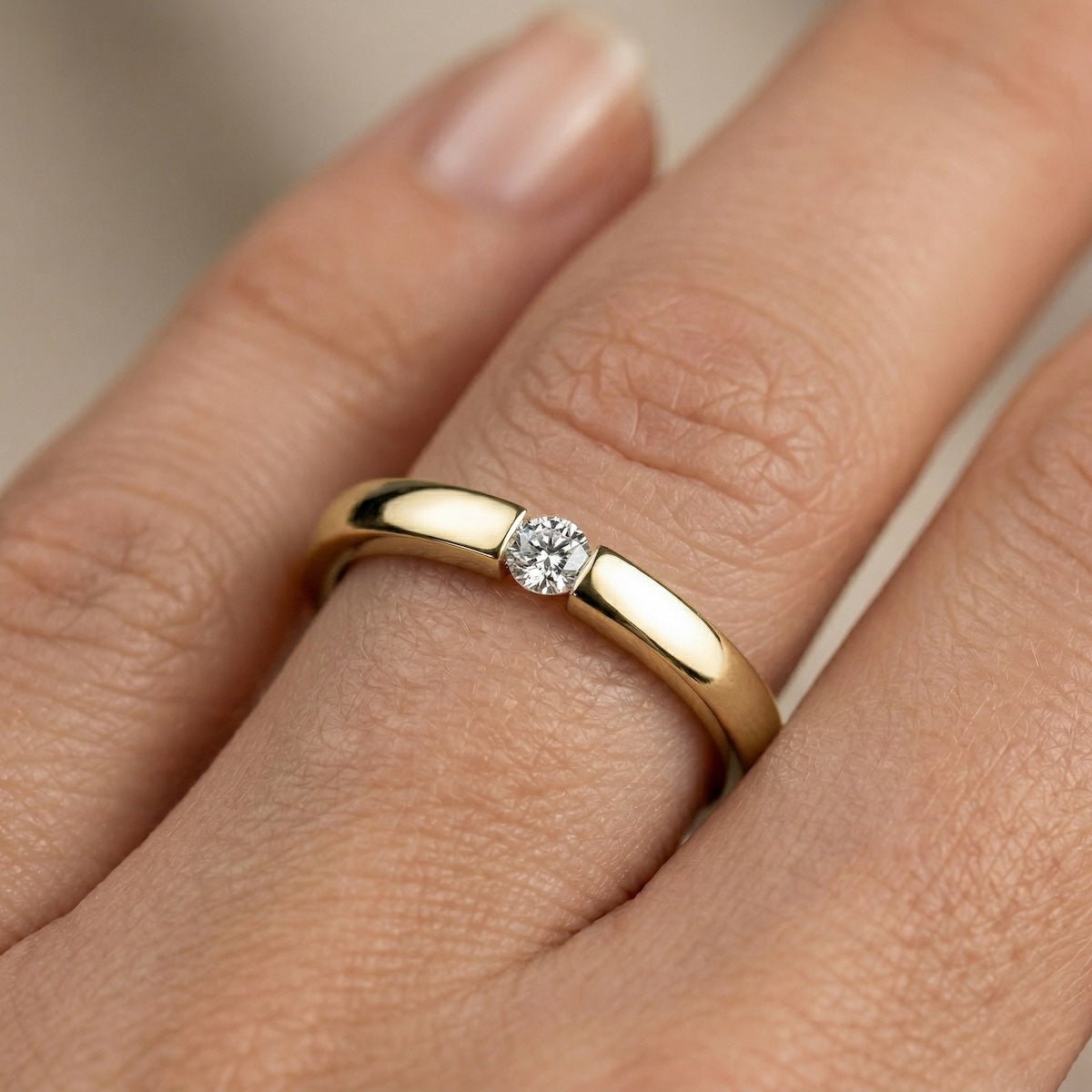 Spannring 0,10 ct. - BREEDIA