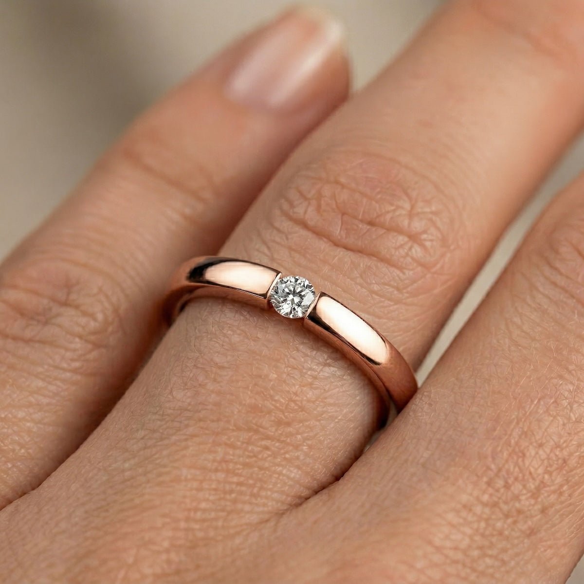 Spannring 0,10 ct. - BREEDIA