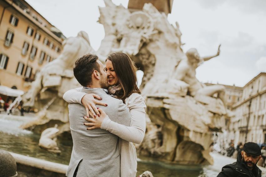 Verlobung in Italien - Rom