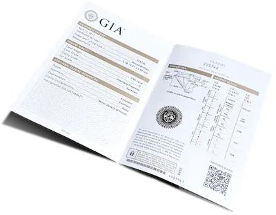 GIA-Zertifikat 