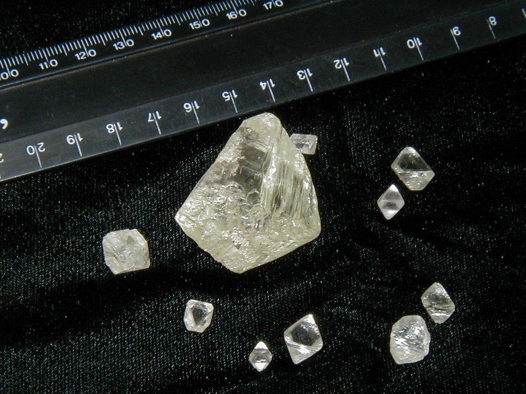 Diamanten aus der Catoca-Mine in Angola - Diamant-Schliffarten